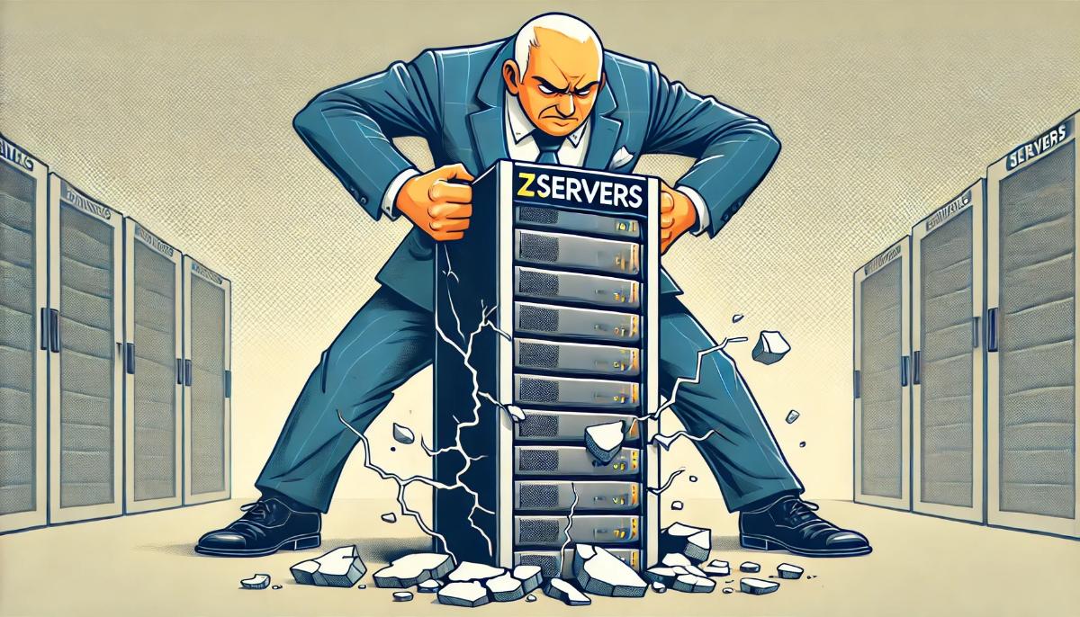 Хостинг-провайдер Zservers превратил серверы в оружие против компаний