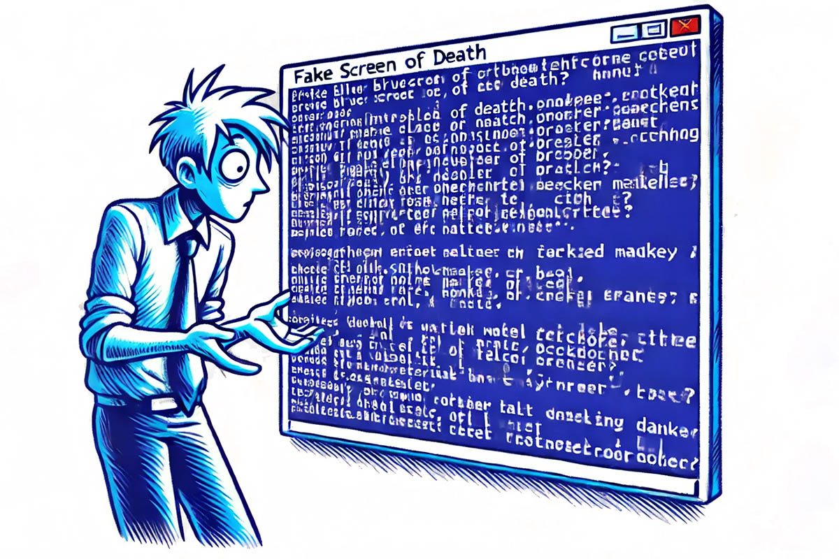 Python-скрипт и «синий экран»: как безобидная уловка становится реальной угрозой