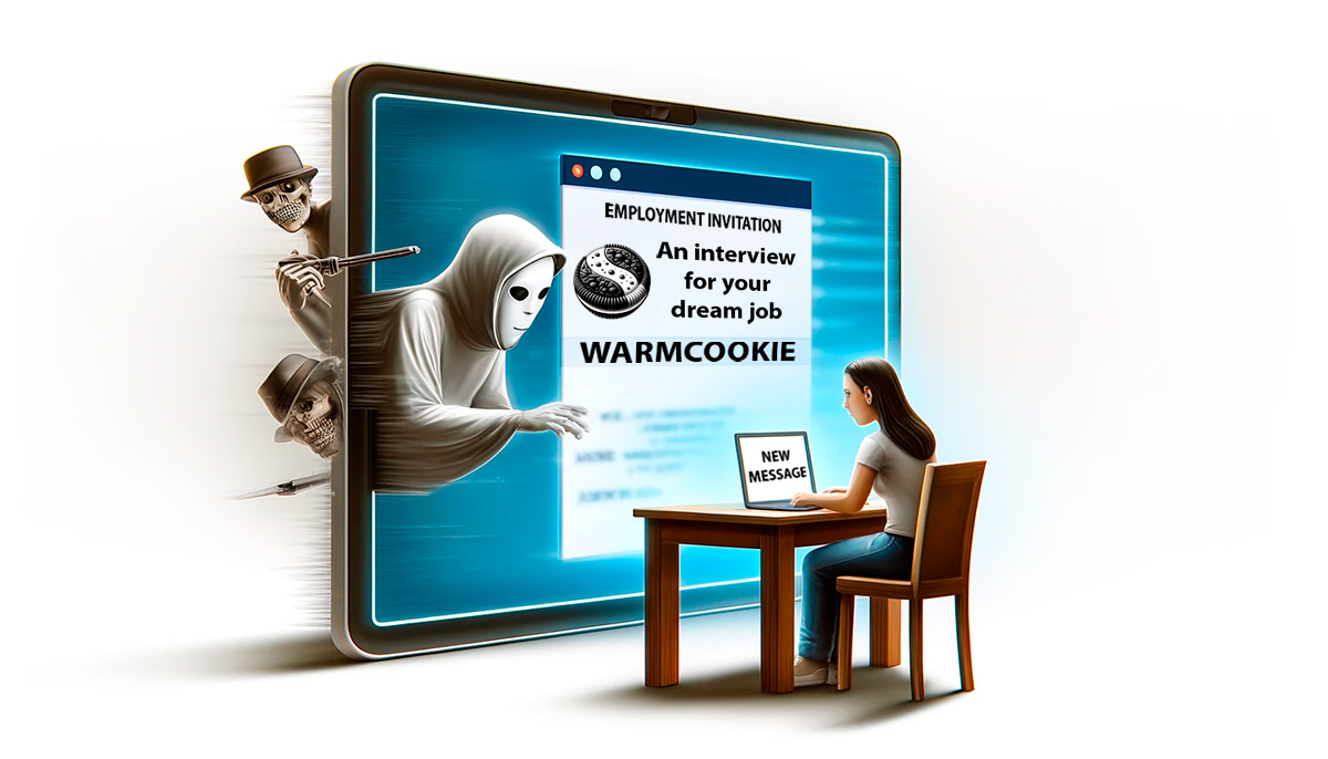 WARMCOOKIE: кликнул на вакансию – получай вирус