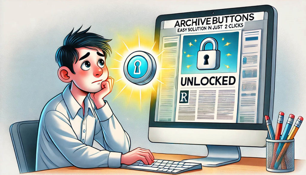 Иллюстрация Archivebuttons